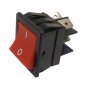 On/Off Switch Red Rocker for Numatic Henry Micro, Henry Extra - 220552