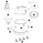 Numatic CVD570 Assembly