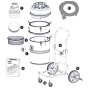 Numatic HAS750 Vacuum Assembly