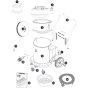 Numatic HZ900 Vacuum Assembly