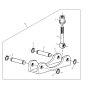 Clamp Assembly for Wacker PAR 45/2