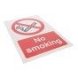 240mm x 360mm No Smoking Sign 3mm Rigid Foamex