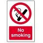 240mm x 360mm No Smoking Sign 3mm Rigid Foamex