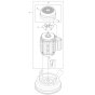Motor Assembly for PG 280 S