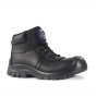 ProMan Baltimore 100% Non Metallic Leather Safety Boot PM4008 Black Size 9