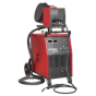 Professional MIG Welder 350Amp 415V 3ph with Binzel Euro Torch & Portable Wire Drive Sealey Part No. POWERMIG6035S