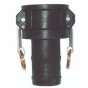 3/4" Type C Camlock X Hosetail Polyprop