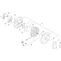 Hose Reel Assembly for Stihl RE 150