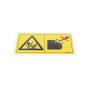 Engine Start Label for Kubota KX016-4, KX019-4 Mini Excavator - OEM No. RG158 57230