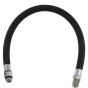 PCL Afg Mk4 Hose Assy 0.36m (14") Wire Braided Hose To Swivel R 1/4" Male Thread - RHA2040W