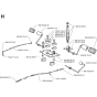 Pedals Assembly for Husqvarna 1030