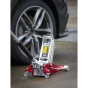 Trolley Jack 1.5tonne Low Entry Aluminium Rocket Lift Sealey Part No. RJA1550