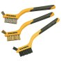 Mini Wire Brush Set of 3 by Roughneck - 52-005
