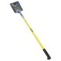 Roughneck Square Shovel Long Fibreglass Handle 146cm