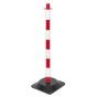 Red/White Post with Base Sealey Part No. RWPB01