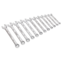 Combination Spanner Set 12pc Metric Sealey Part No. S0563