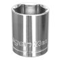 WallDrive Socket 23mm 1/2"Sq Drive Sealey Part No. S0660