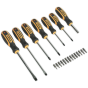 Screwdriver Set 21pc with Carry-Case Sealey Part No. S0923