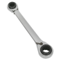 Ratchet Ring Spanner 4-in-1 Reversible Metric Sealey Part No. S0983