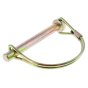 7/16" Shaft Locking Wire Loop Pin / Rotovator Clip - Pin Length 107mm
