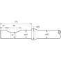 Breaker Steel For Montabert SC08 - Point Tool