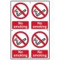 No Smoking - PVC 200 x 300mm by Scan - 552
