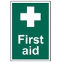 First Aid - PVC 200 x 300mm by Scan - 1550
