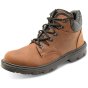 Sherpa Chukka Boot Pu/Rubber 200 Joule Steel Toe Cap in Brown Size 06