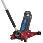 Low Profile Trolley Jack with Rocket Lift 3 Tonne - Red