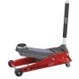 Low Profile Trolley Jack with Rocket Lift 3 Tonne - Red