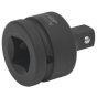 Impact Adaptor 3/4"Sq Drive Female - 1/2"Sq Drive Male Sealey Part No. AK5403