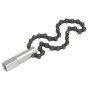 Oil Filter Chain Wrench 135mm Capacity 1/2"Sq Drive Sealey Part No. AK641