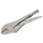 Locking Pliers Straight Jaws 230mm 0-45mm Capacity Sealey Part No. AK6823