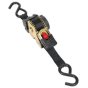 Auto Retractable Ratchet Tie Down 25mm x 3mtr Sealey Part No. ATD25301