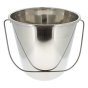 12L Heavy-Duty Stainless Steel Bucket