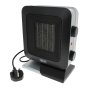 Ceramic Fan Heater 1400W/230V (2 Heat Settings & Thermostat) - CH2013