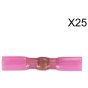 Heat Shrink Butt Connector with Crimp & Solder Red Pack of 25 Sealey Part No. HSSB25R