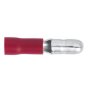 Bullet Terminal Dia.4mm Male Red Pack of 100 Sealey Part No. RT11
