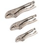 Locking Pliers Set 3pc Sealey Part No. S0463