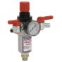 Air Filter/Regulator 3/8"BSP Male - 1/4"BSP Male Sealey Part No. SA4FR/38