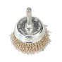 Wire Cup Brush Dia.50mm with 6mm Shaft Sealey Part No. SCB50