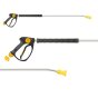 V-Tuf Swivel Tufgun Tg350s + 900mm Bent Lance & Nozzle Yellow Kit - Soft Grip - Sglnkit15 - V-TUF Pressure Washer Parts - SGLNKIT15