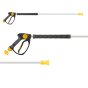 V-Tuf Swivel Tufgun Tg350s + 900mm Straight Lance & Nozzle Kit - Soft Grip - Sglnkit15 - V-TUF Pressure Washer Parts - SGLNKIT15A
