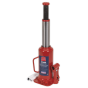 Bottle Jack 12 Tonne Capacity Hydraulic - Sealey SJ12