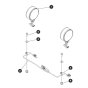 Dual Flashing Light Field Kit for Skyjack SJ12 E Vertical Mast