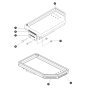 Tool Tray for Skyjack SJ12 E Vertical Mast