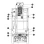 Labels - Front View for Skyjack SJ16 Access Platforms
