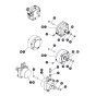 Wheel Motor and Brake for Skyjack SJ16 Access Platforms