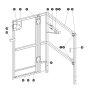 Full Gate Kit for Skyjack SJ16 E Vertical Mast