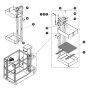 Tube Casy for Skyjack SJ16 E Vertical Mast